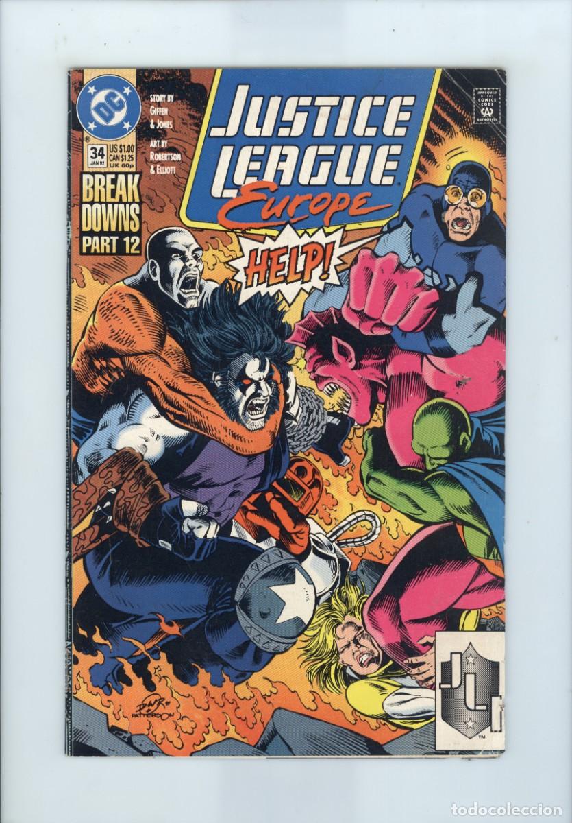 C&oacute;mics: Dc comics. Justice league europe. 34 - Foto 1