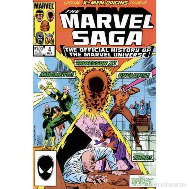 Fumetti: MARVEL SAGA 4. MARVEL COMICS. OFFICIAL HISTORY OF THE MARVEL UNIVERSE
