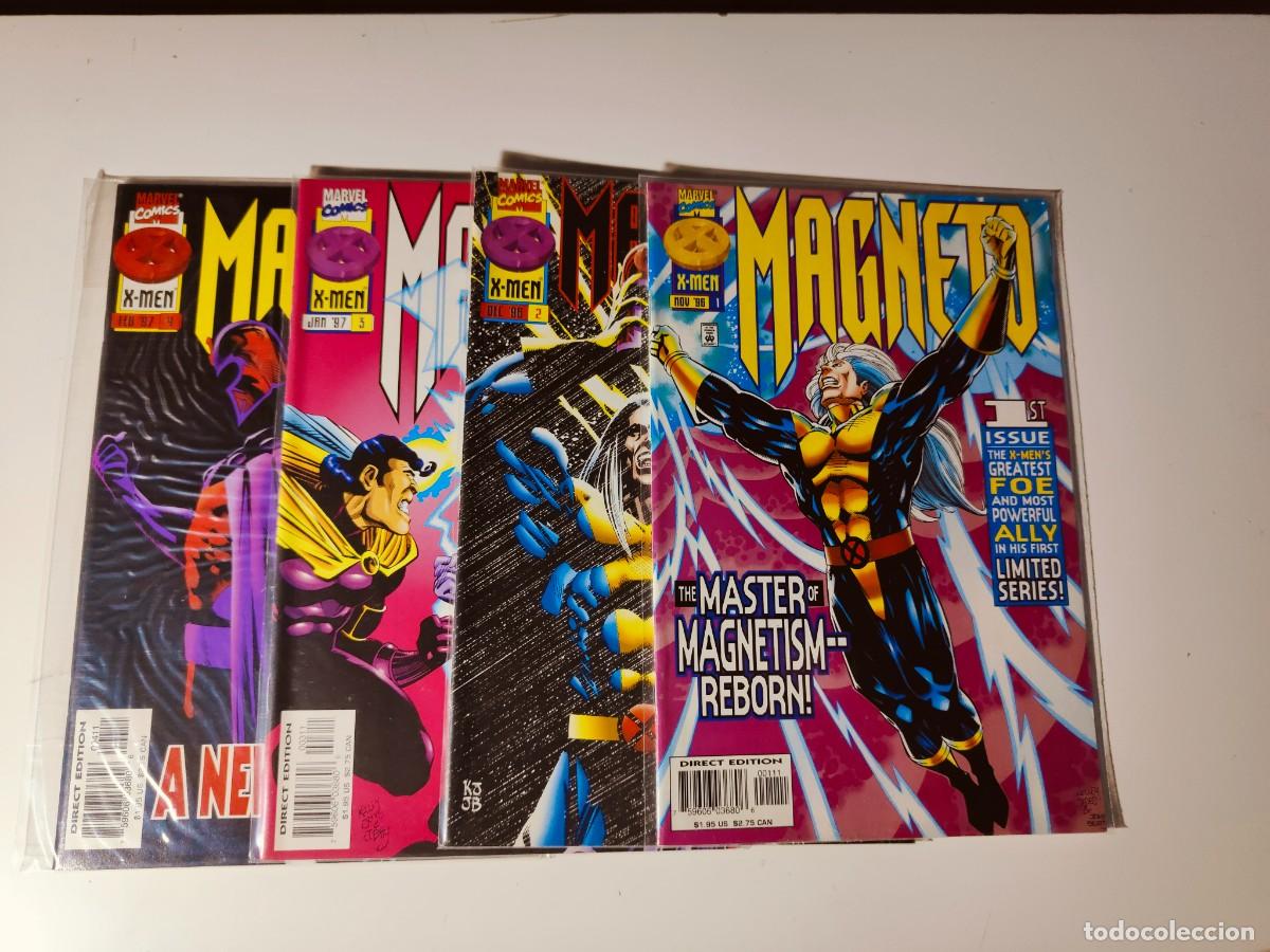 C&oacute;mics: Magneto vol 1 Complete 1 2 3 4 Marvel 1996 Series - Foto 1