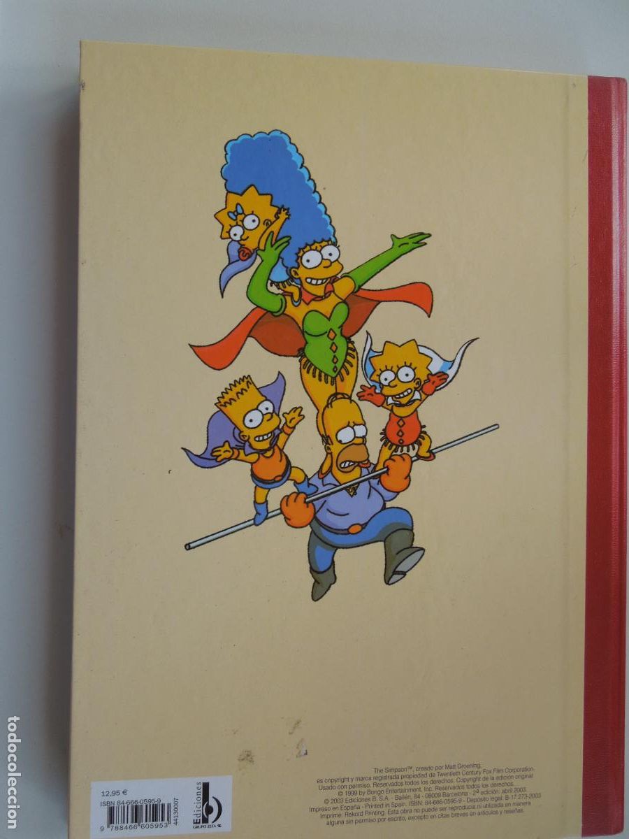 C&oacute;mics: SUPER SIMPSON - N&ordm; 7 - MATT GROENING - EDC B 2003 - Foto 3