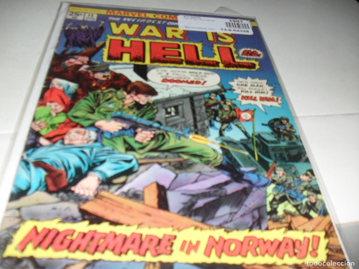 Comics: (EN INGLES) WAR IS HELL N&ordm; 14,DE LA MARVEL,NO REEDITADO,A&Ntilde;OS 70