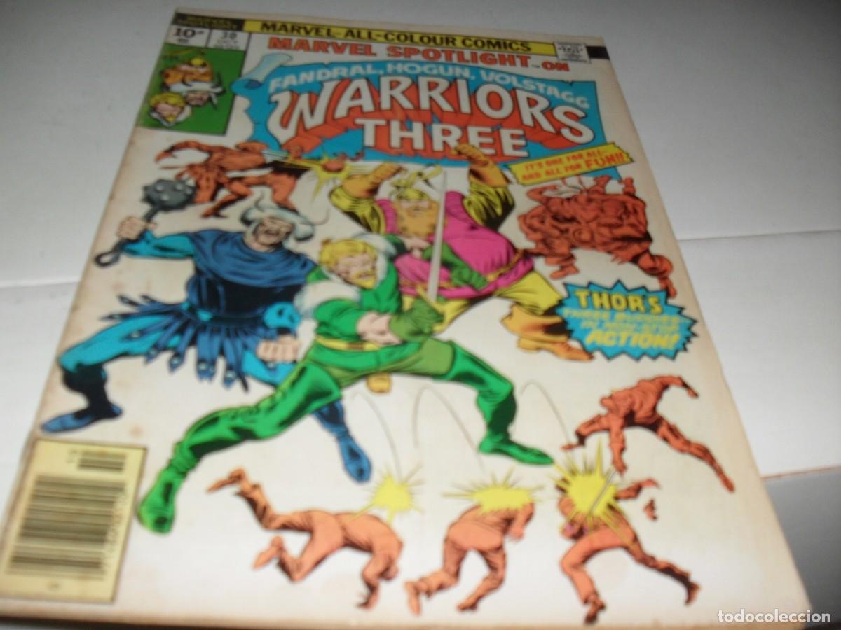 Comics: (EN INGLES) MARVEL SPOTLIGHT ON 30 WARRIORS THREE,DE JOHN BUSCEMA,A&Ntilde;OS 70