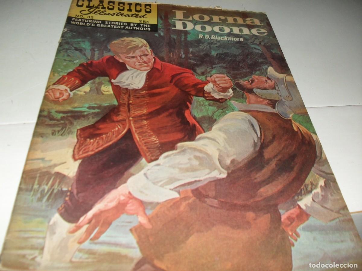 Comics: (EN INGLES) GILBERTON COMPANY:CLASSICS ILLUSTRATED 32 LORNA DOONE,NO REEDITADODO,1968
