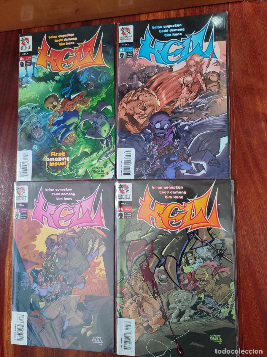 C&oacute;mics: HELL #1-4 (DARK HORSE, RED ROCKET, 2003) - Foto 1