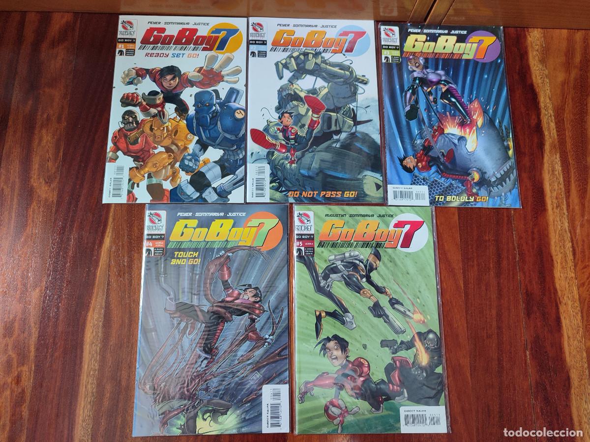 C&oacute;mics: GO BOY 7 #1-5 (DARK HORSE, RED ROCKET, 2003) - Foto 1