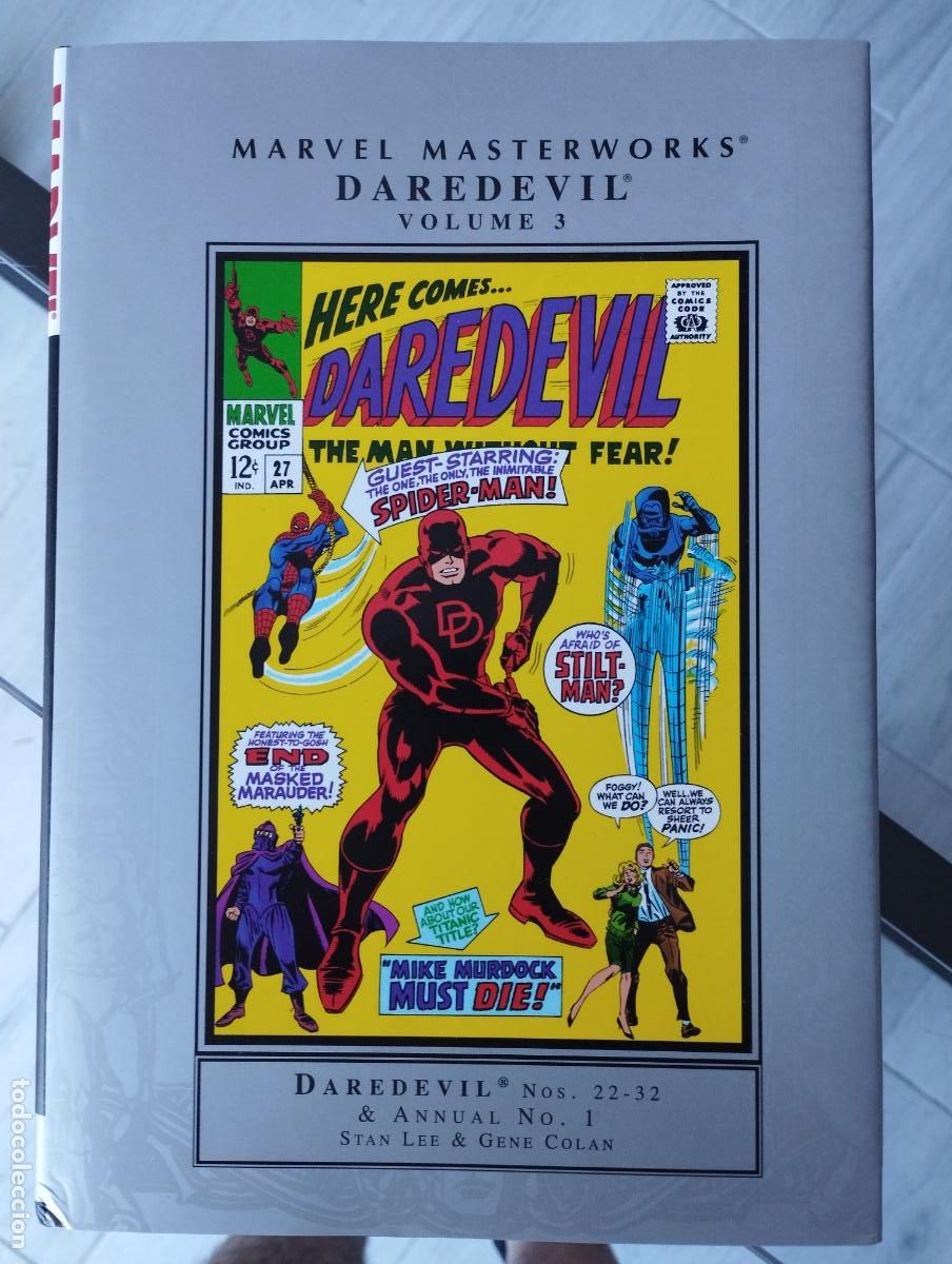 C&oacute;mics: MARVEL MASTERWORKS DAREDEVIL VOL 3 MUY BUEN ESTADO - Foto 1