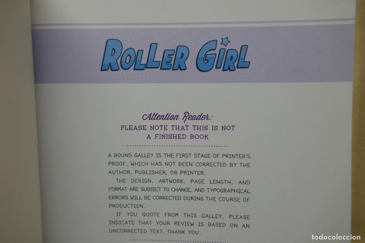 C&oacute;mics: ROLLER GIRL - VICTORIA JAMISON (EN INGLES) - Foto 5