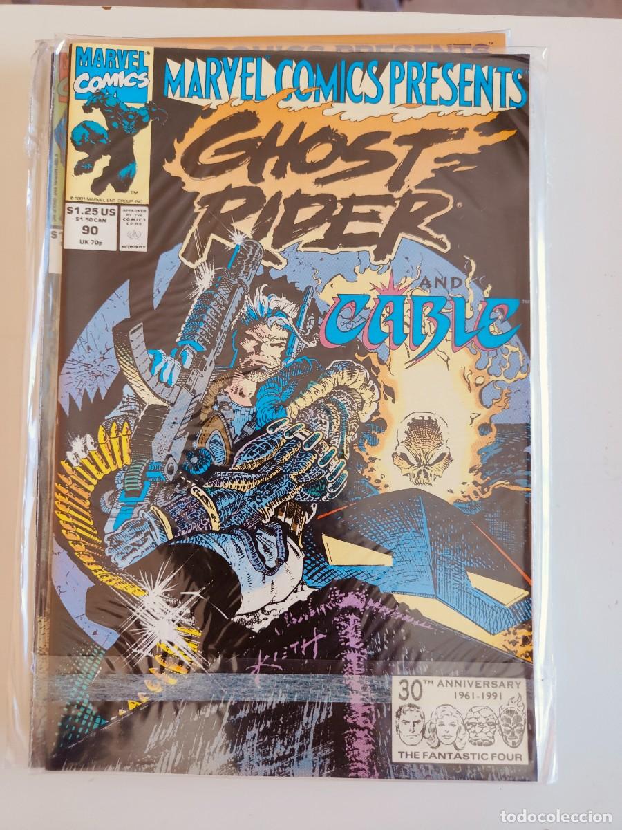 C&oacute;mics: Marvel Comics Presents 90 vol 1 Marvel Wolverine 1991 Ghost Rider - Foto 1