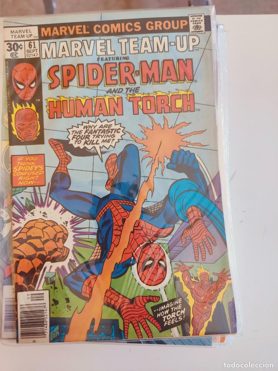 C&oacute;mics: Marvel Team Up 61 vol 1 Marvel Spider Man 1977 - Foto 1