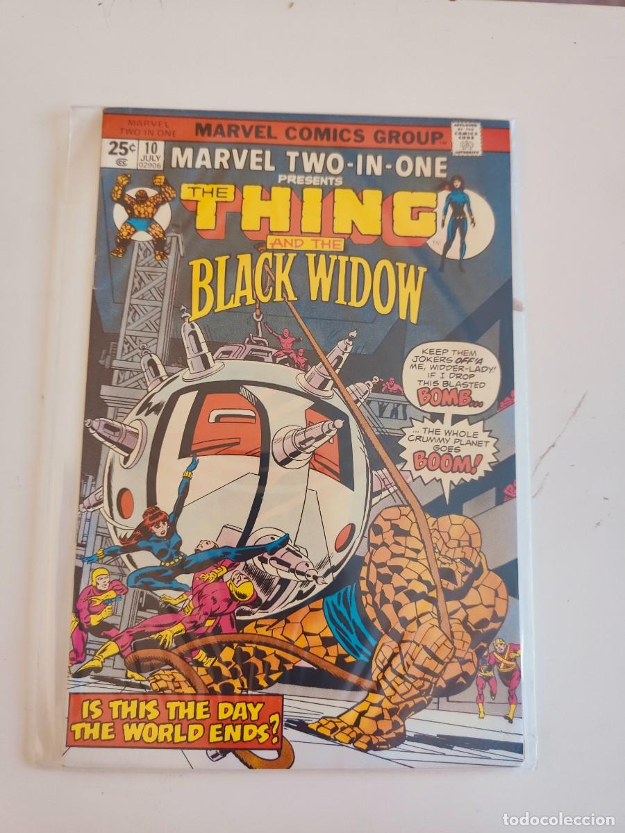 C&oacute;mics: Marvel Two in One 10 vol 1 Marvel The Thing Thor 1975