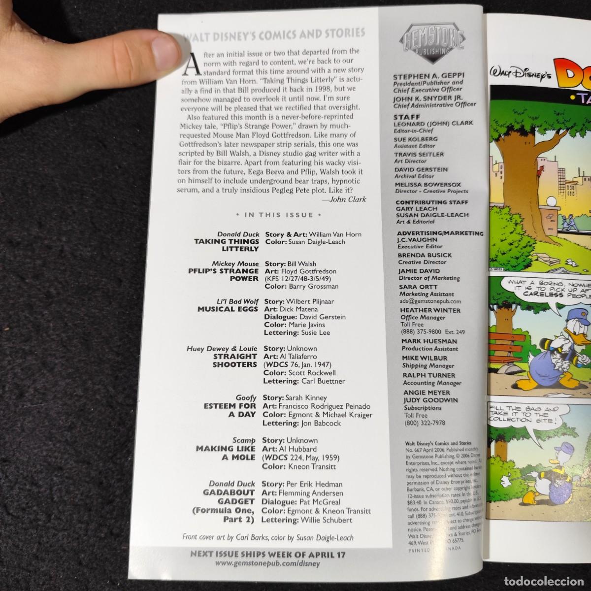 C&oacute;mics: COMICS - N&ordm;667 - WALT DISNEY - 2006 / 106 - Foto 4