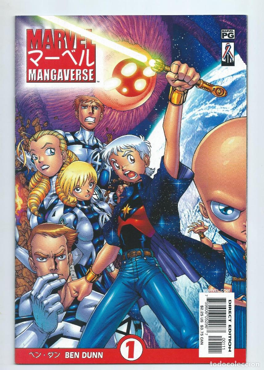 C&oacute;mics: MARVEL MANGAVERSE N&ordm; 1 (DE 5) JUNIO 2002. ORIGINAL MARVEL. NUEVO - Foto 1