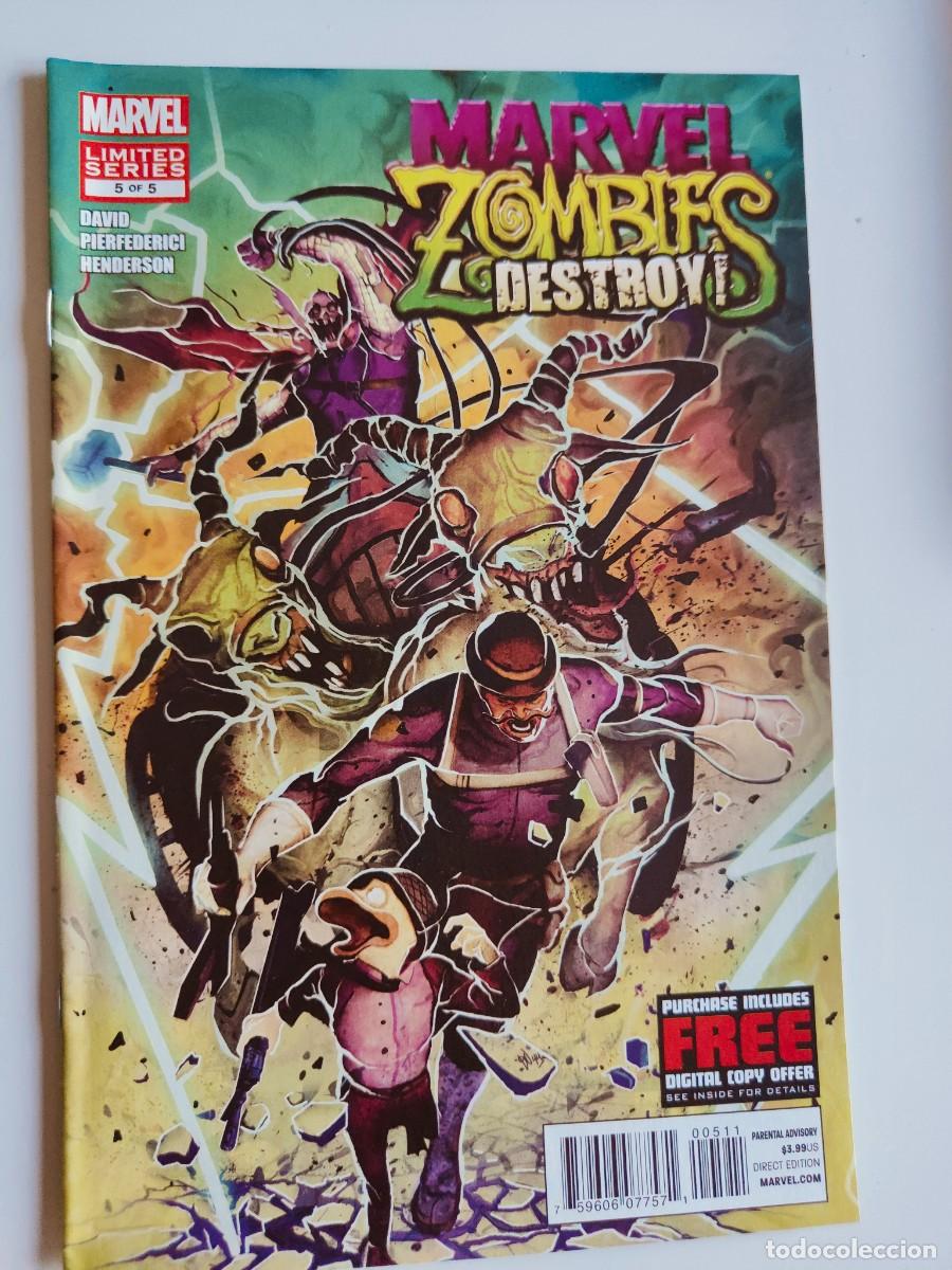 C&oacute;mics: Marvel Zombies Destroy 5 2012 - Foto 1