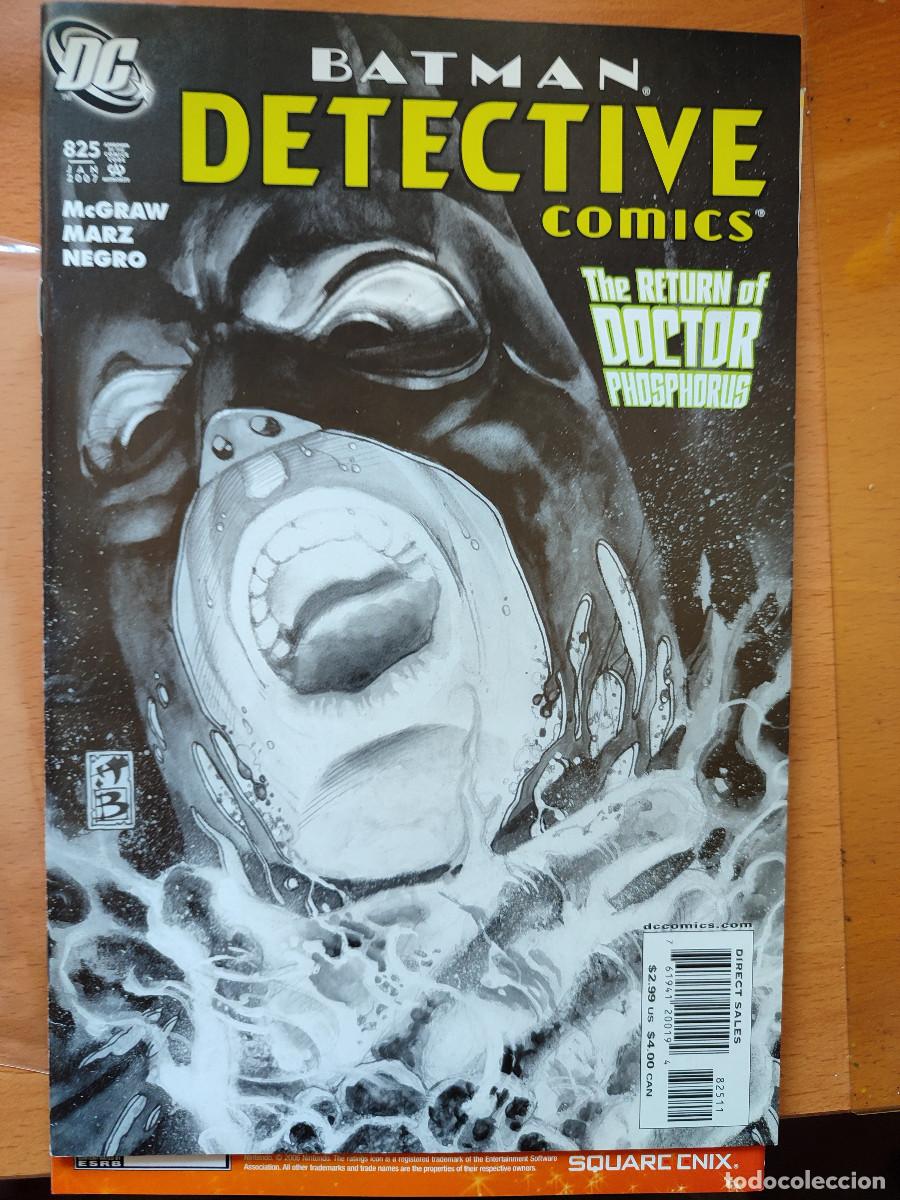C&oacute;mics: BATMAN DETECTIVE COMICS #825 (DC COMICS, 2006) - Foto 1