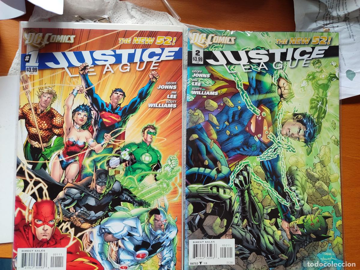 C&oacute;mics: JUSTICE LEAGUE THE NEW 52 #0-17 (DC COMICS) - Foto 1