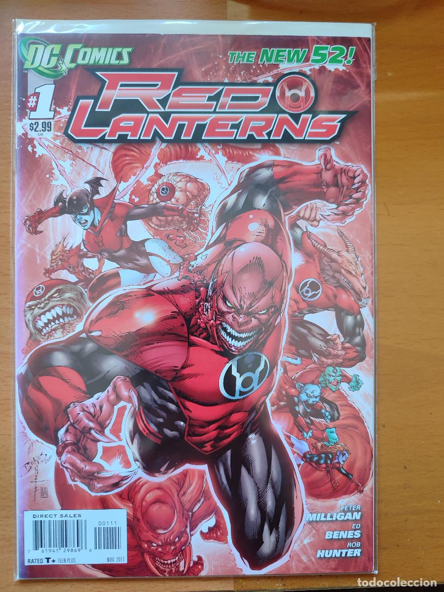 Comics: RED LANTERS THE NEW 52 #0-7, 9-13 (DC COMICS)