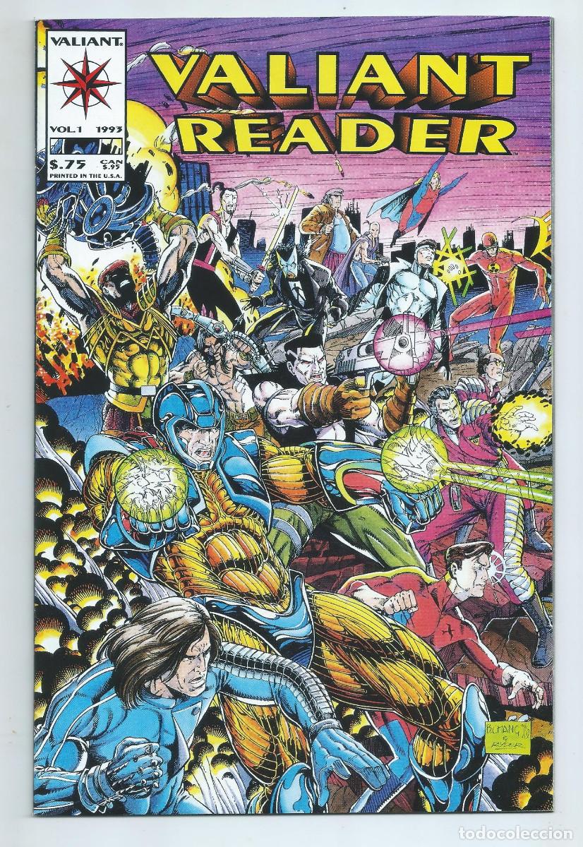 Comics: VALIANT READER N&ordm; 1 (1993). ORIGINAL VALIANT, LIBRO DE FICHAS. NUEVO