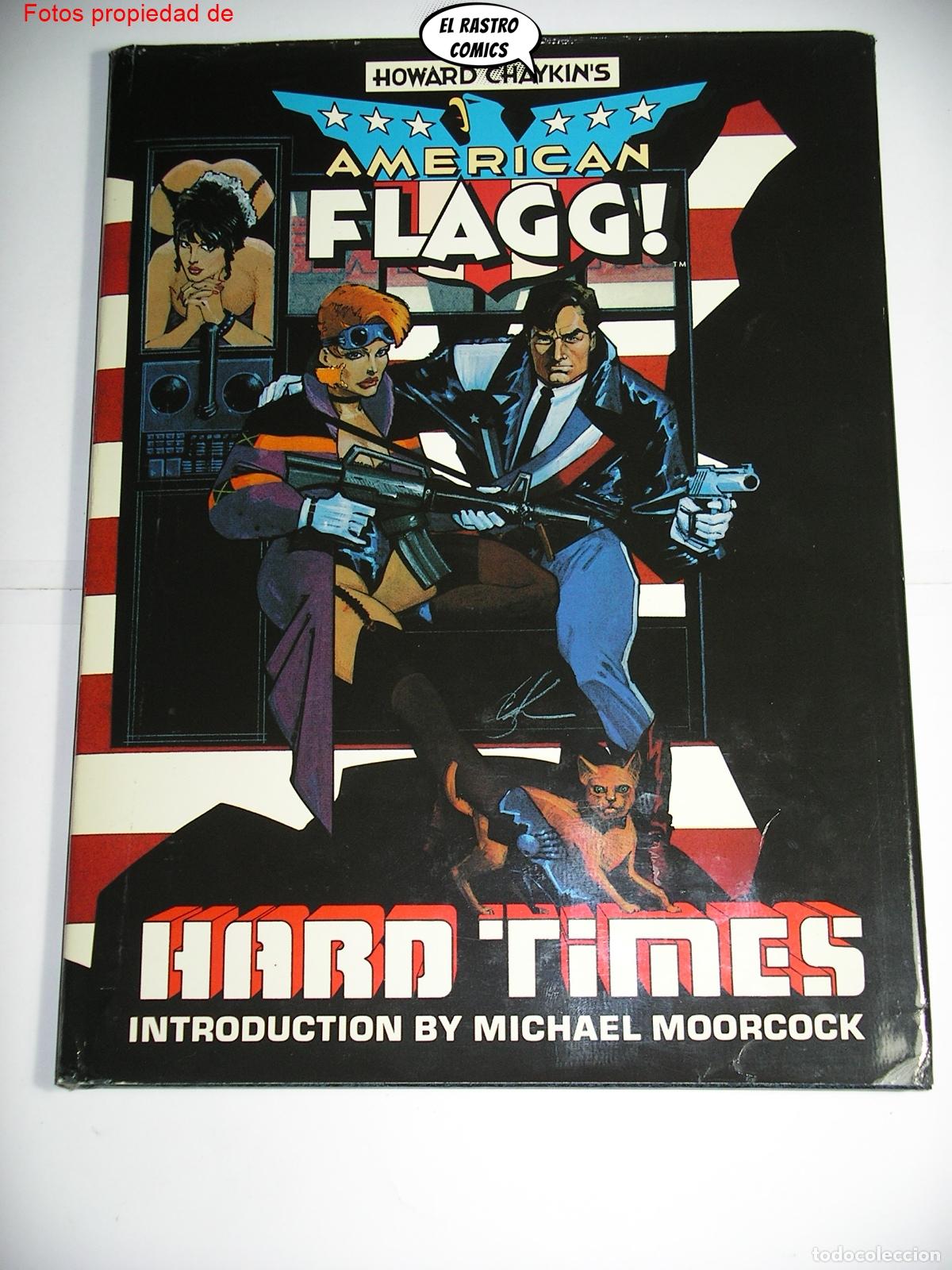 C&oacute;mics: American Flagg! Hard times, Howard Chaykin, firmado, Limited edition, Graphitti Desings 1985, ingl&eacute;s