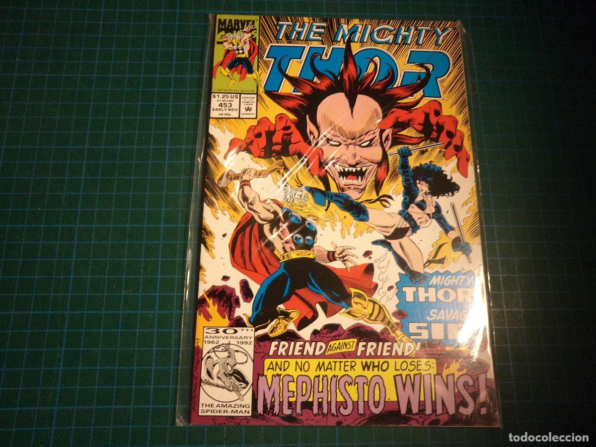 C&oacute;mics: The Mighty Thor. n&ordm; 453. Marvel. En ingles. - Foto 1