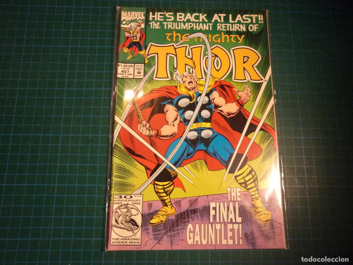 C&oacute;mics: The Mighty Thor. n&ordm; 457. Marvel. En ingles. - Foto 1