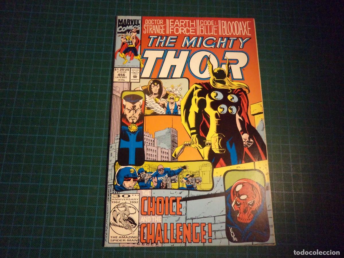 C&oacute;mics: The Mighty Thor. n&ordm; 456. Marvel. En ingles. - Foto 1