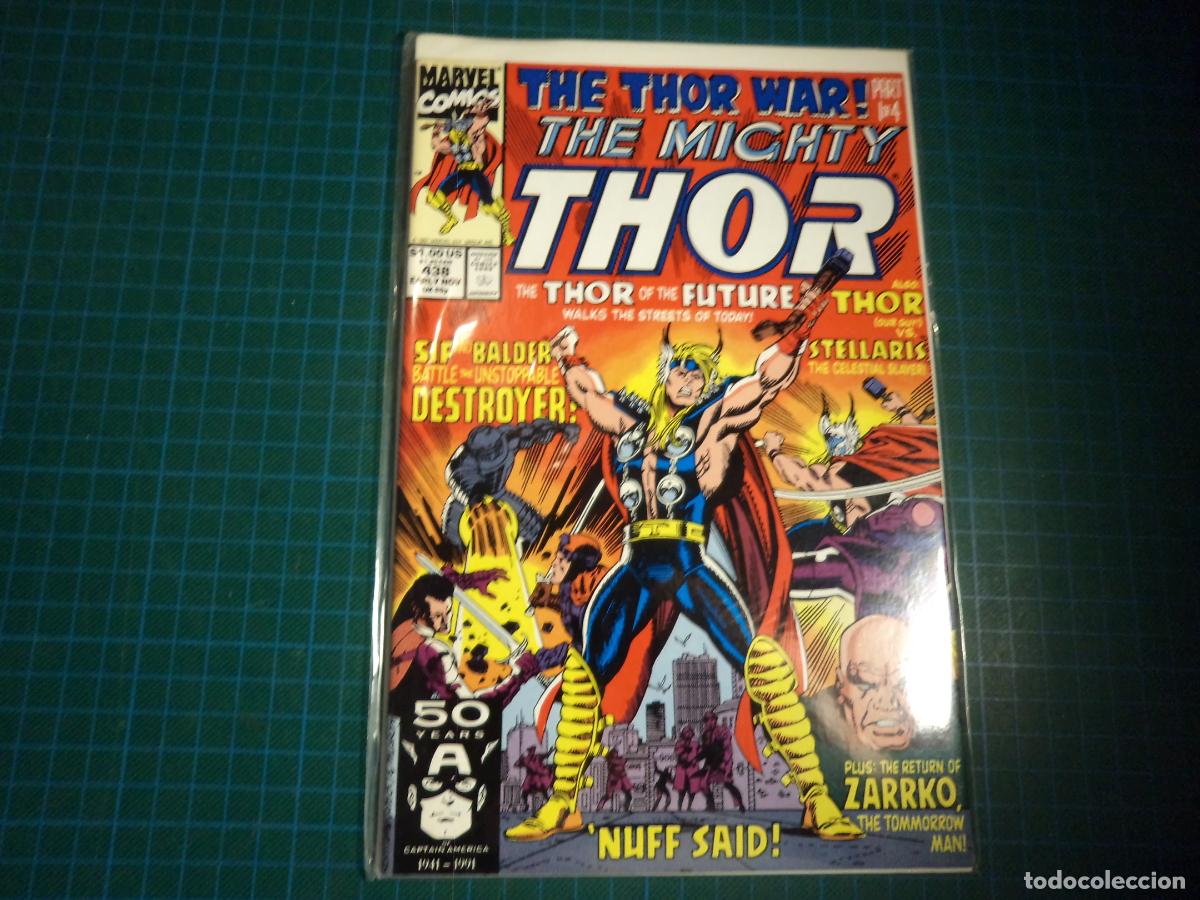 C&oacute;mics: The Mighty Thor. n&ordm; 438. Marvel. En ingles. - Foto 1