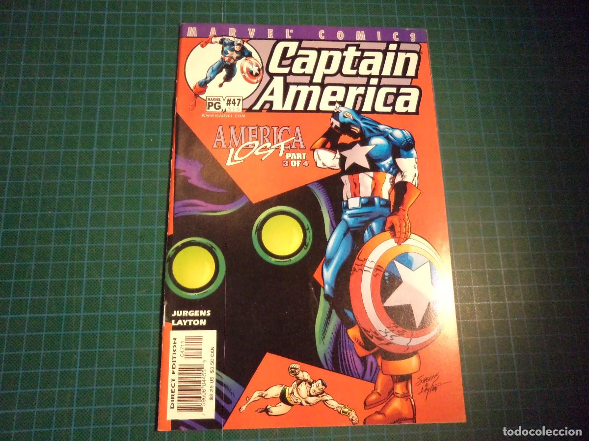 C&oacute;mics: Captain America. Vol 3. n&ordm; 47. Marvel. En ingles. - Foto 1