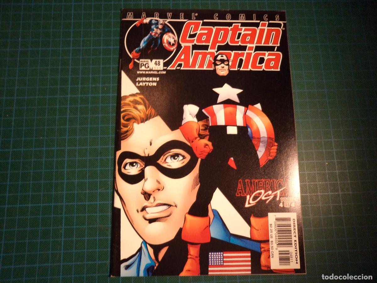 C&oacute;mics: Captain America. Vol 3. n&ordm; 48. Marvel. En ingles. - Foto 1
