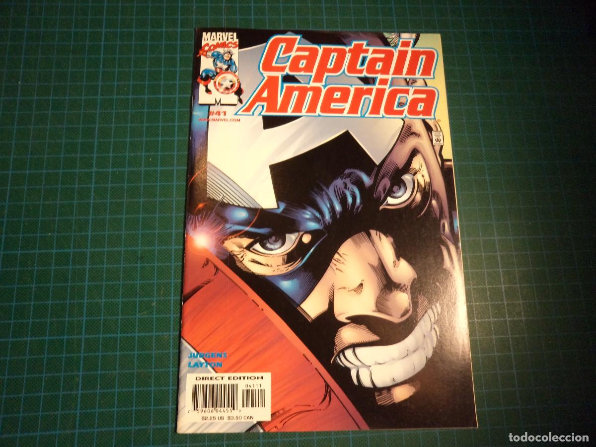 C&oacute;mics: Captain America. Vol 3. n&ordm; 41. Marvel. En ingles. - Foto 1
