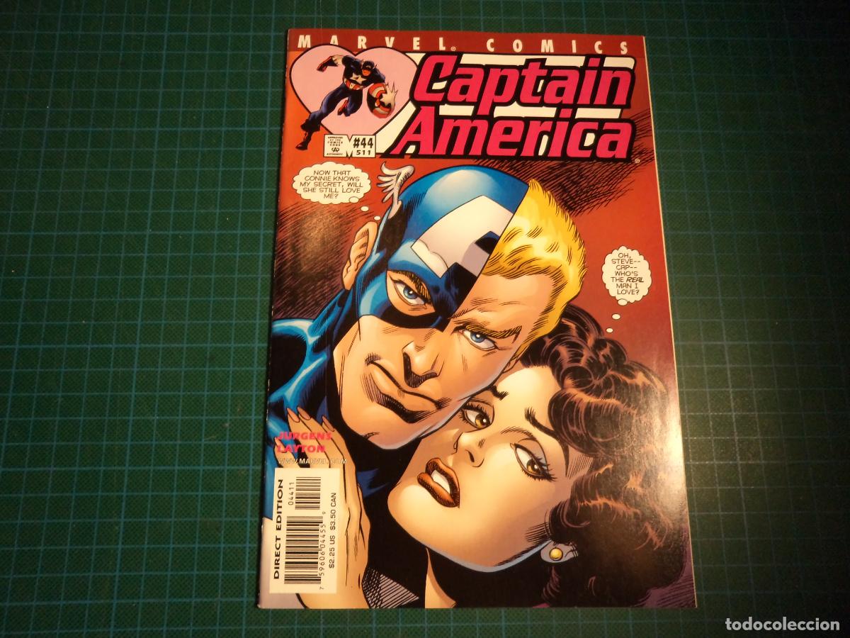 C&oacute;mics: Captain America. Vol 3. n&ordm; 44. Marvel. En ingles. - Foto 1