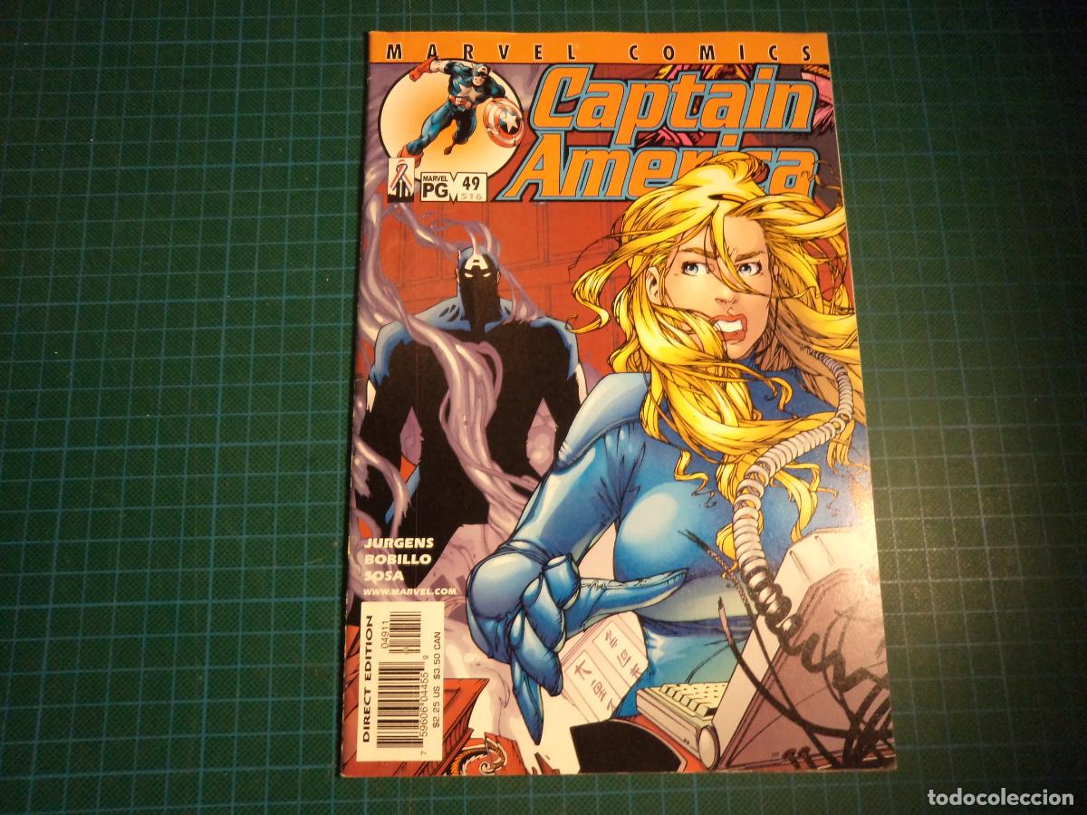 C&oacute;mics: Captain America. Vol 3. n&ordm; 49. Marvel. En ingles. - Foto 1