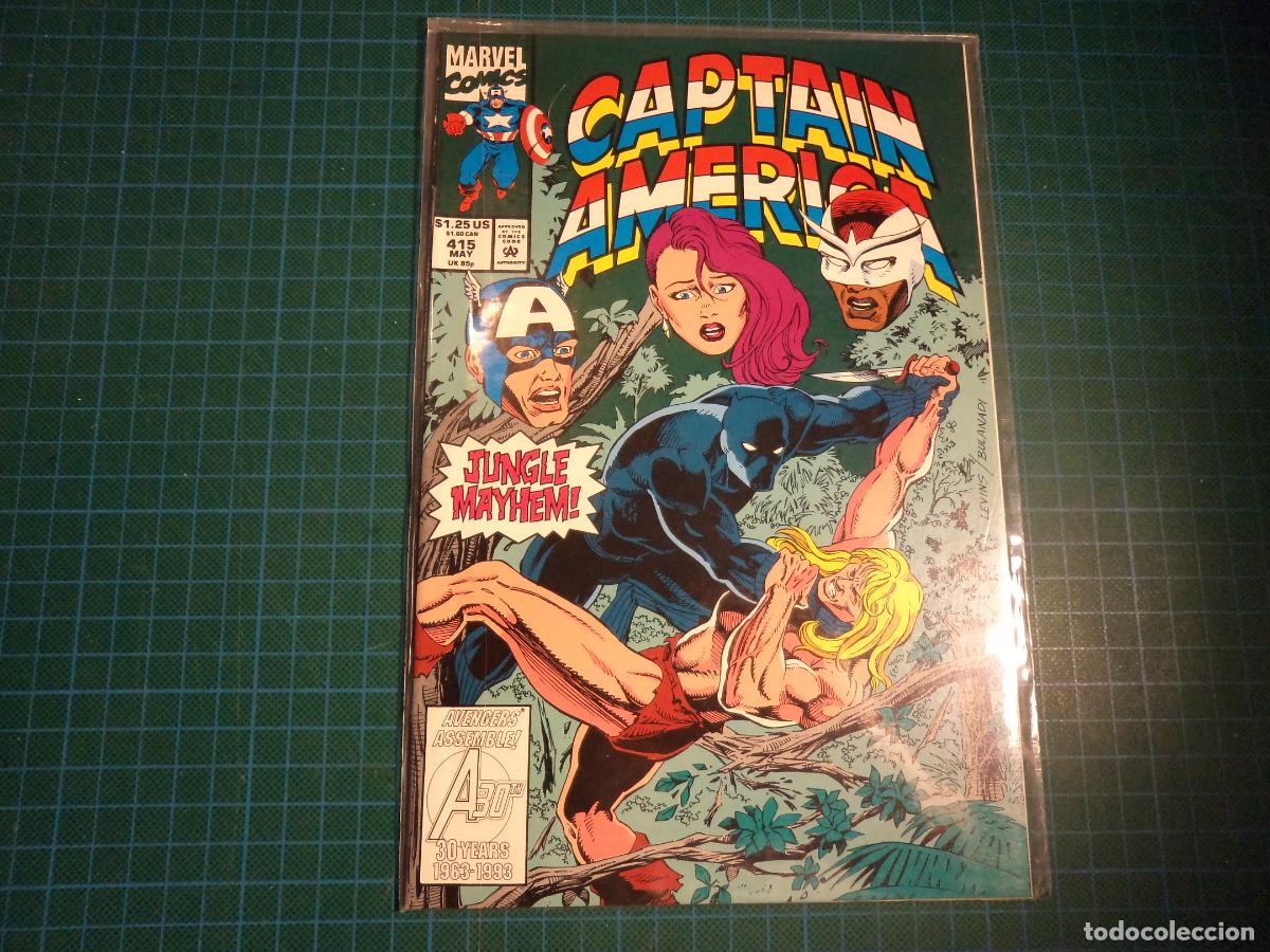 C&oacute;mics: Captain America. n&ordm; 415. Marvel. En ingles. - Foto 1