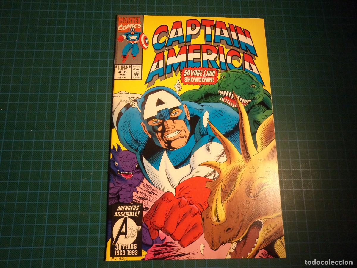 C&oacute;mics: Captain America. n&ordm; 416. Marvel. En ingles. - Foto 1