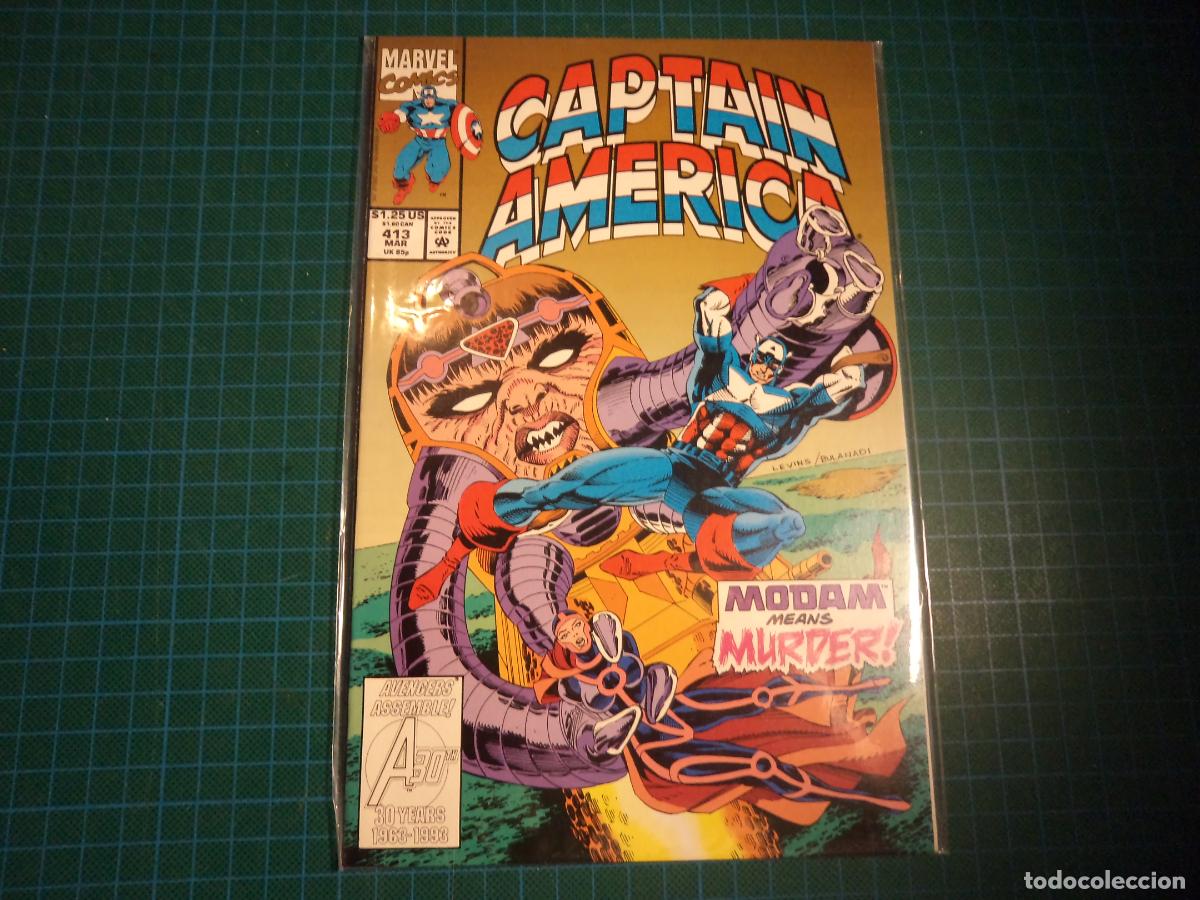 C&oacute;mics: Captain America. n&ordm; 413. Marvel. En ingles. - Foto 1