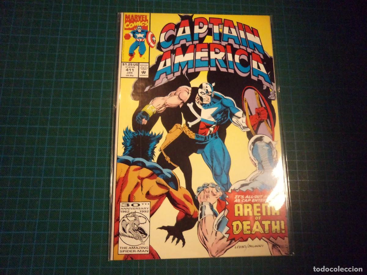C&oacute;mics: Captain America. n&ordm; 411. Marvel. En ingles. - Foto 1