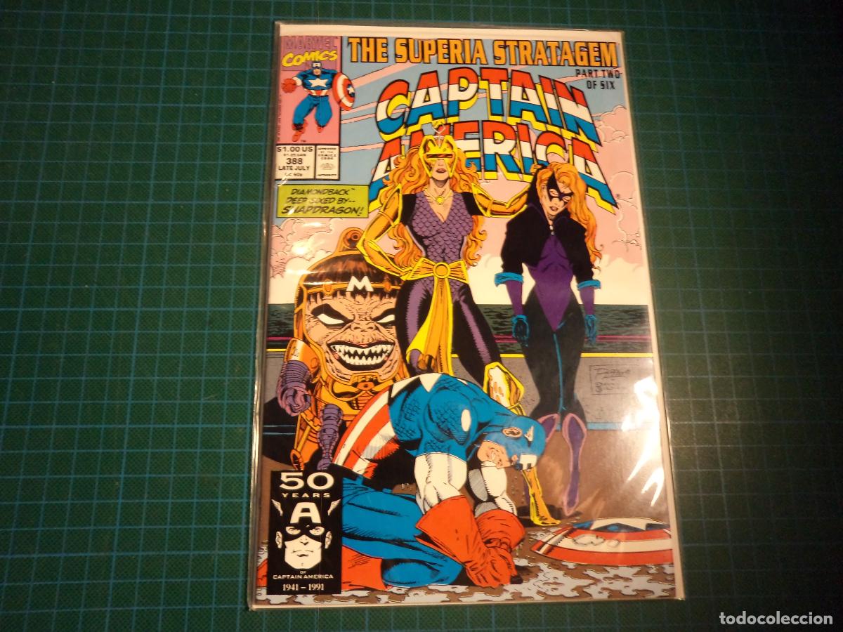 C&oacute;mics: Captain America. n&ordm; 388. Marvel. En ingles. - Foto 1