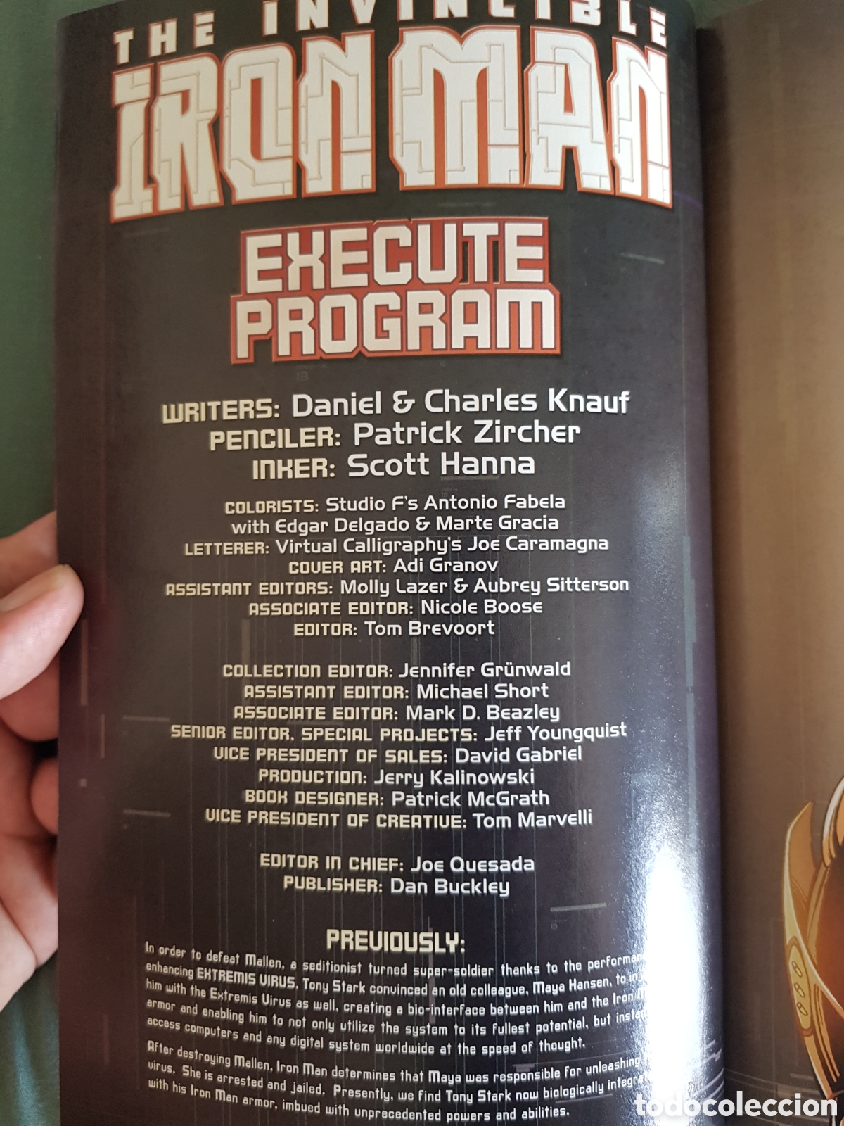 C&oacute;mics: The Invincible Iron Man Execute Program - Foto 5