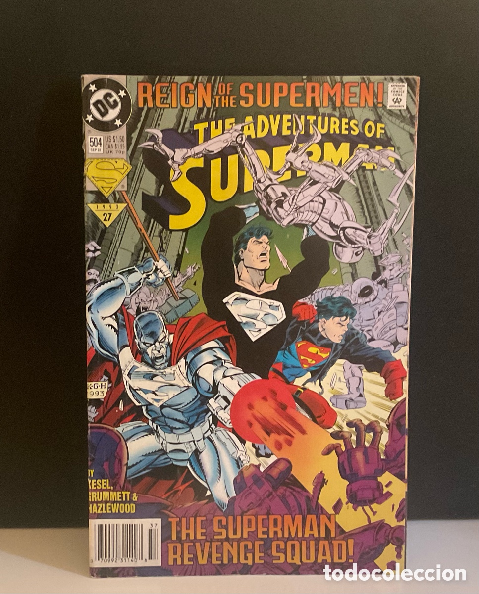 C&oacute;mics: ‼️COMIC DC REIGN OF THE SUPERMEN. THE SUPERMAN REVENGE SUAD N&ordm;27‼️