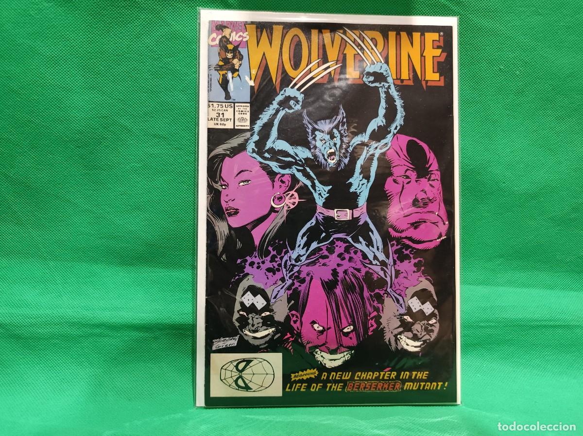 C&oacute;mics: WOLVERINE 31 - MARVEL 1990 / FN - Foto 1