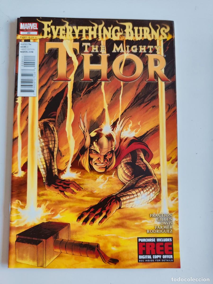C&oacute;mics: The Mighty Thor 20 Marvel 2012 Everything Burns - Foto 1
