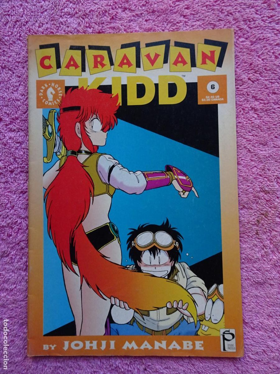 C&oacute;mics: caravan kidd 6 editorial dark horse comics 1992 propaganda en trasera star wars classic canad&aacute;