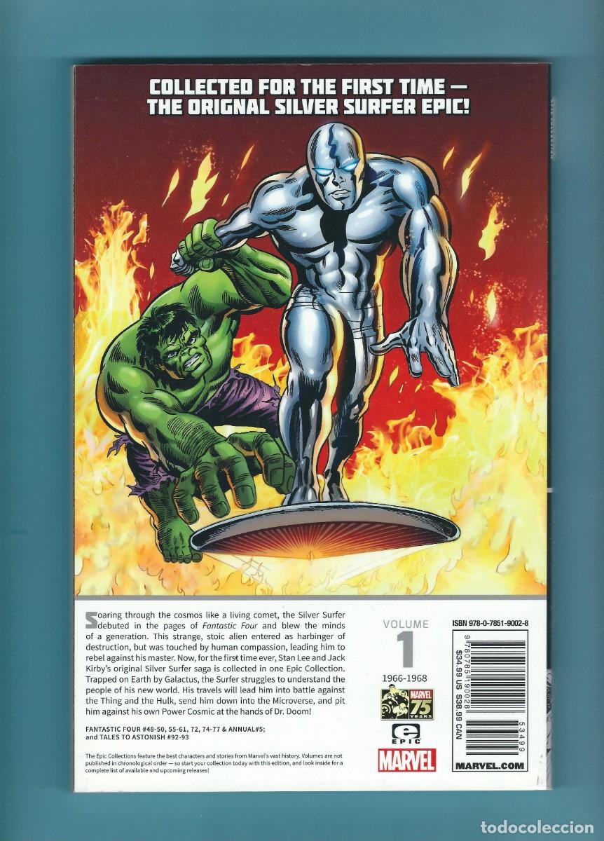 C&oacute;mics: MARVEL EPIC COLLECTION - SILVER SURFER - WHEN CALLS GALACTUS - Foto 2