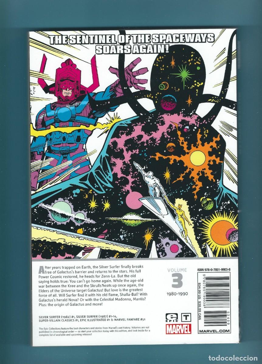 C&oacute;mics: MARVEL EPIC COLLECTION - SILVER SURFER - FREEDOM - Foto 2