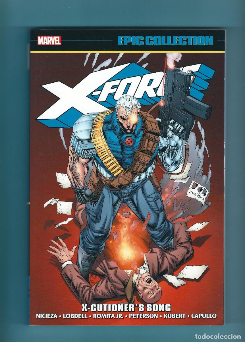 C&oacute;mics: MARVEL EPIC COLLECTION - X-FORCE - X-CUTIONERS SONG - Foto 1