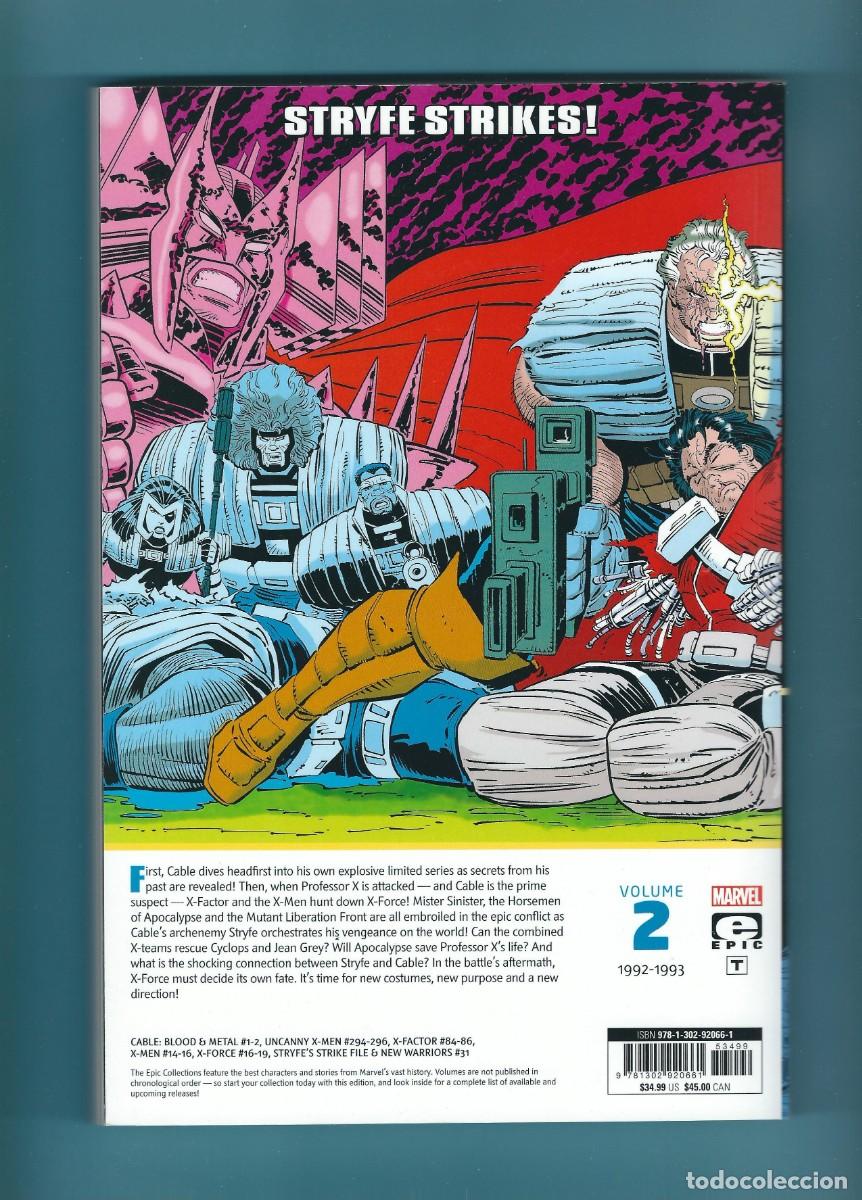C&oacute;mics: MARVEL EPIC COLLECTION - X-FORCE - X-CUTIONERS SONG - Foto 2