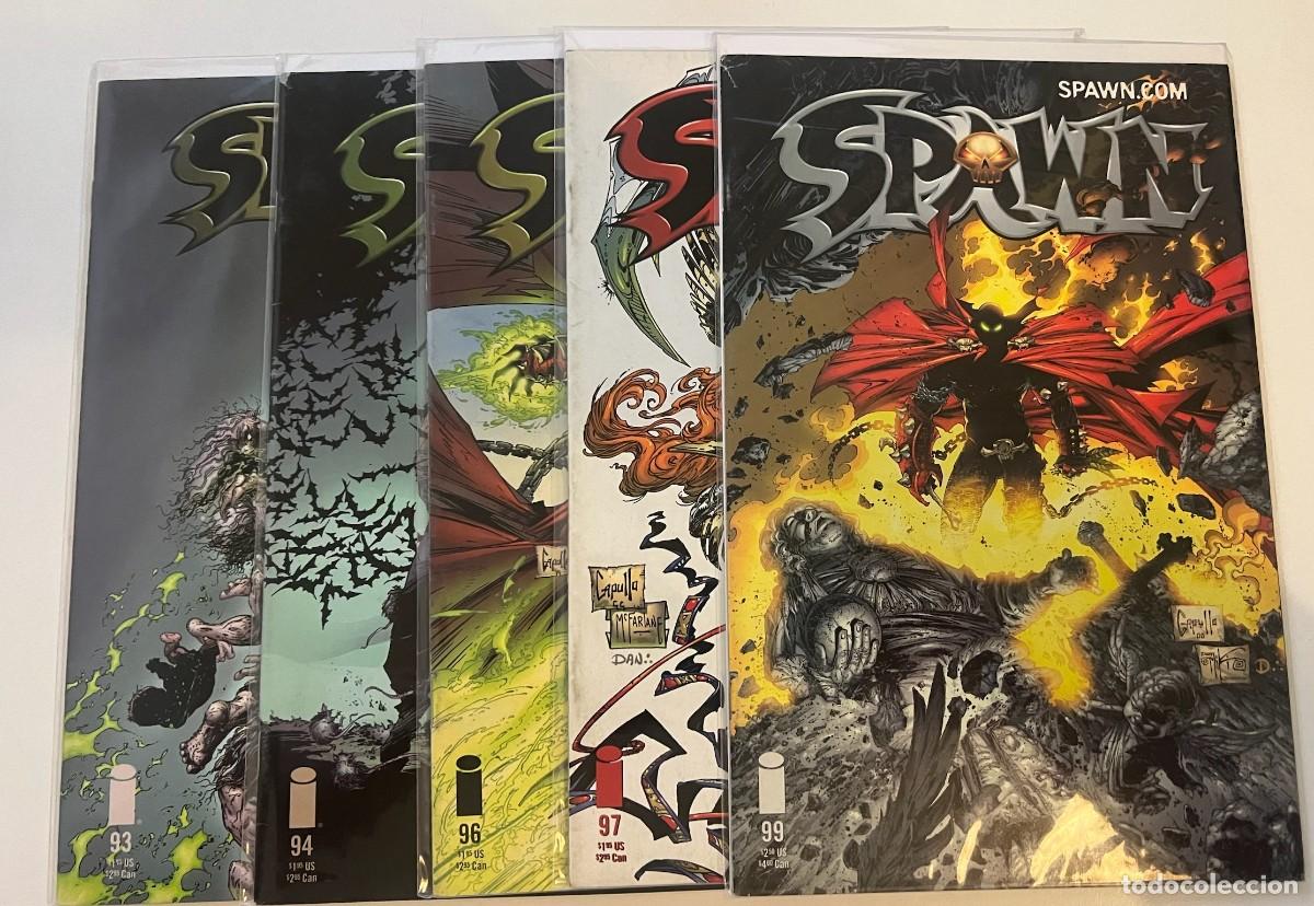 C&oacute;mics: LOTE COMICS USA SPAWN 93, 94, 96, 97, 98 INGLES - Foto 1