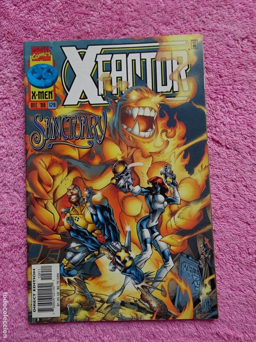 C&oacute;mics: x-factor 129 sanctuary published marvel comics 1996 vol 1 proganda millennium - Foto 1