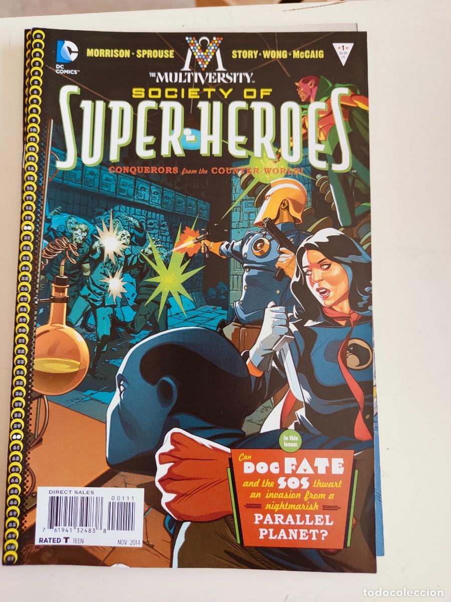 Fumetti: The Multiversity Society of Super Heroes DC Grant Morrison 2015