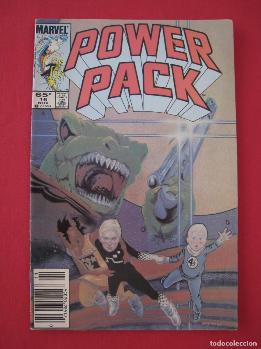 C&oacute;mics: POWER PACK - VOL. 1 - N&ordm; 16 - MARVEL COMICS - EN INGLES. - Foto 1