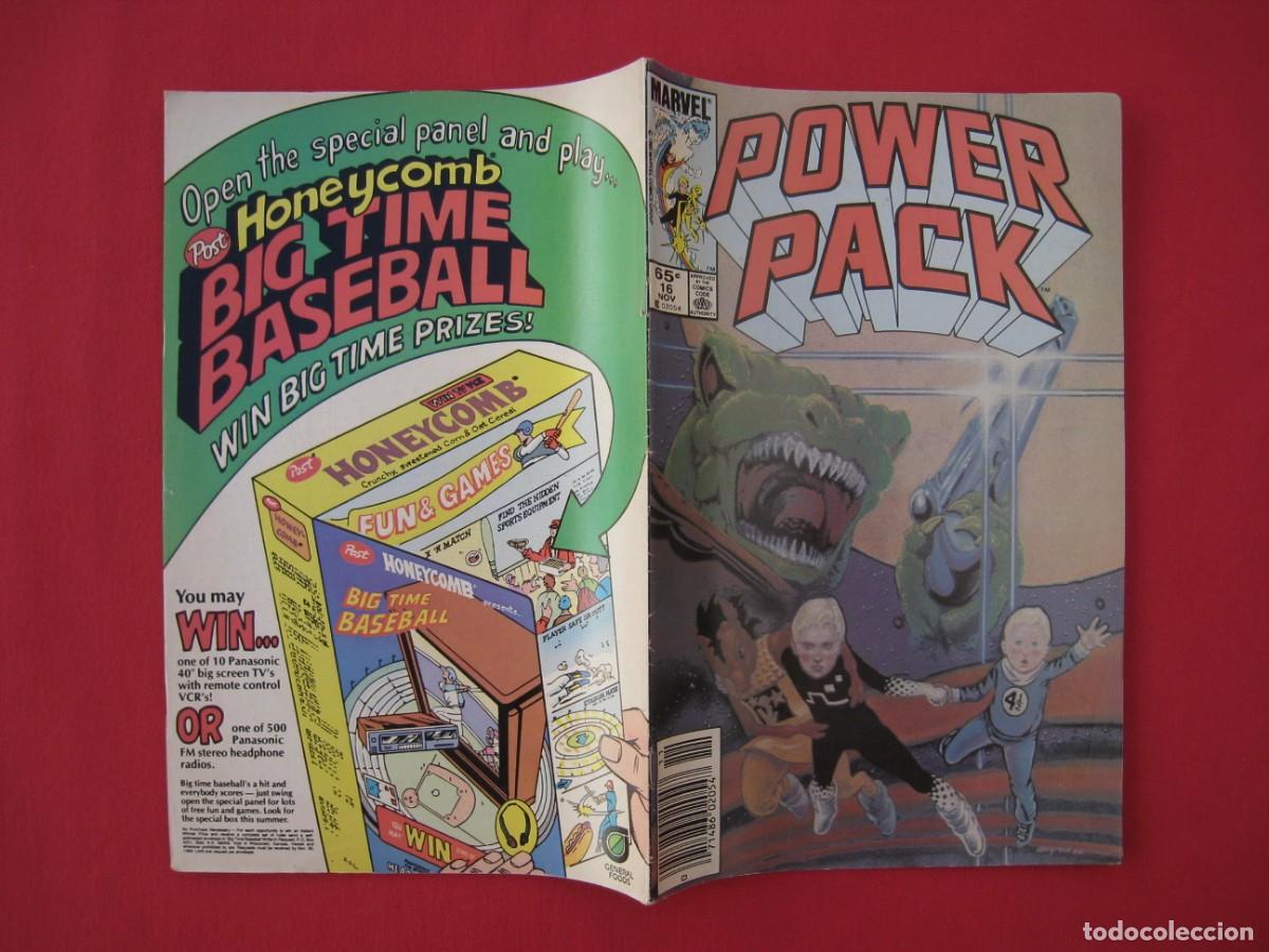 C&oacute;mics: POWER PACK - VOL. 1 - N&ordm; 16 - MARVEL COMICS - EN INGLES. - Foto 2